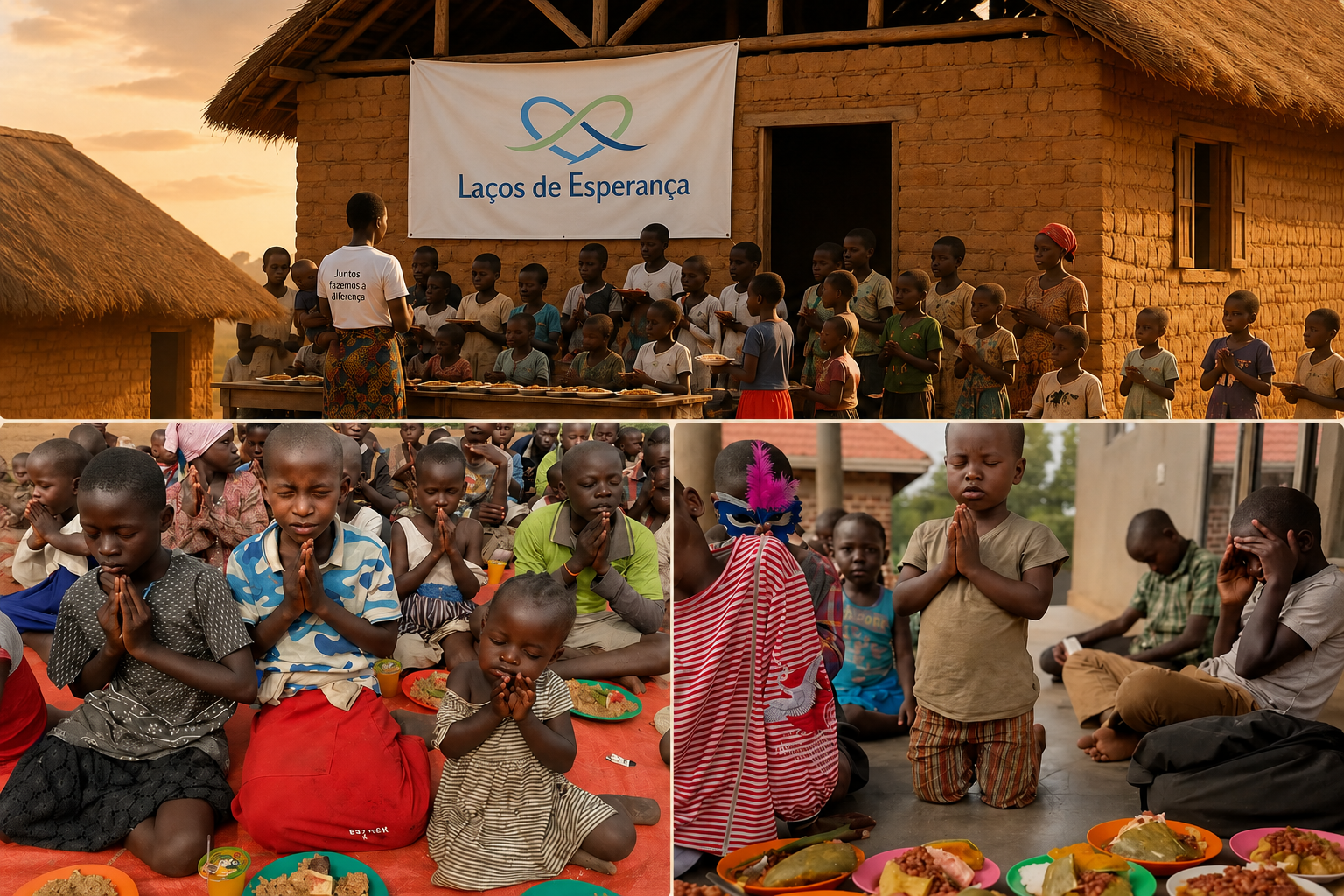 Criança em Moçambique